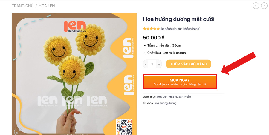 Mua hàng nay cùng Len handmade