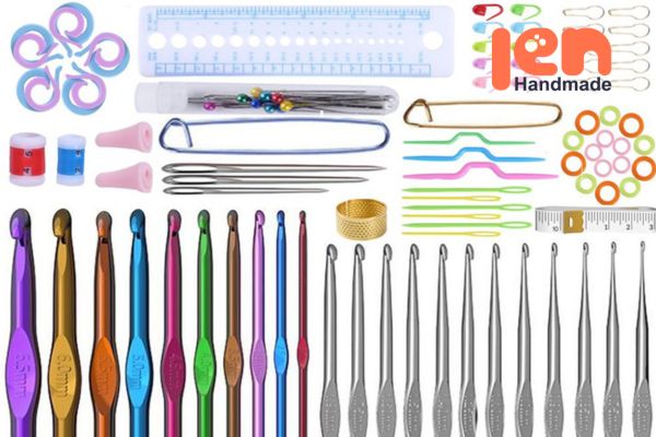 Các vật dụng cần chuẩn bị để đan len